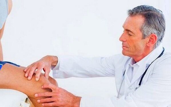 Behandeling van knie bij -